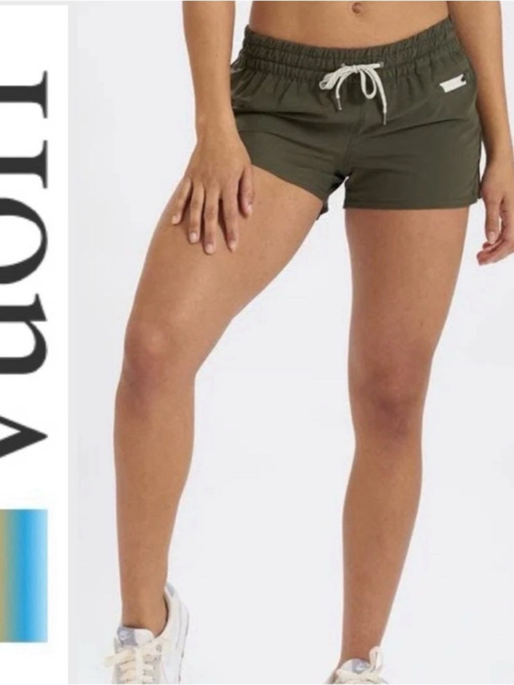 Vuori Olive Athletic Drawcord Short